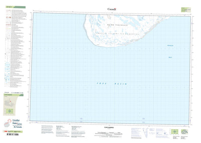 Natural Resources Canada Cape Burpee (037B09 CanTopo) digital map