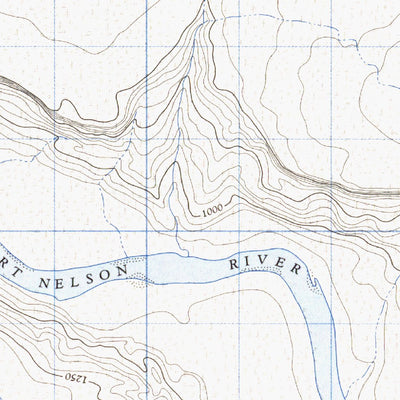 Natural Resources Canada Capot-Blanc Creek East, BC (094O05 CanMatrix) digital map