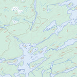 Natural Resources Canada Carillon Lake, ON (052N09 Toporama) digital map