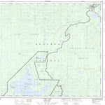 Natural Resources Canada Carp Lake, BC (093J14 CanMatrix) digital map