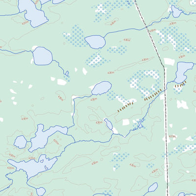 Natural Resources Canada Cat Lake, ON (052O12 Toporama) digital map