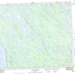 Natural Resources Canada Cavanagh, NL (023J01 CanMatrix) digital map