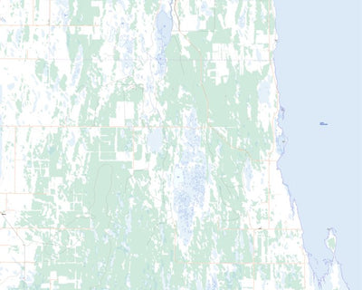 Natural Resources Canada Cayer, MB (062O06 Toporama) digital map