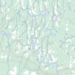 Natural Resources Canada Chute Au Granite, QC (023N16 Toporama) digital map
