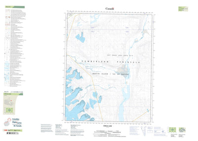 Natural Resources Canada Circle Lake (026I09 CanTopo) digital map