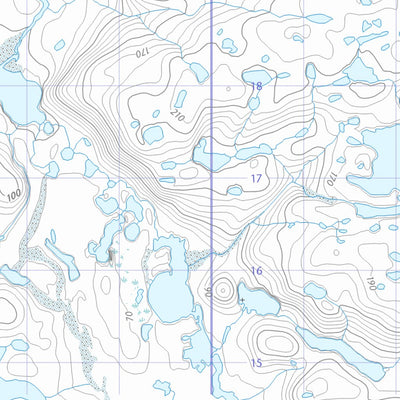 Natural Resources Canada Cockburn River (037F06 CanTopo) digital map