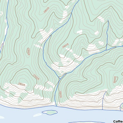 Natural Resources Canada Coffee Creek (115J14 Toporama) digital map