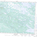 Natural Resources Canada Colville Lake, NL (023H12 CanMatrix) digital map