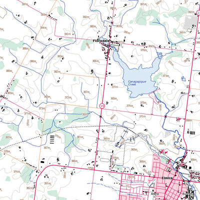 Natural Resources Canada Conestogo, ON (040P10 Toporama) digital map