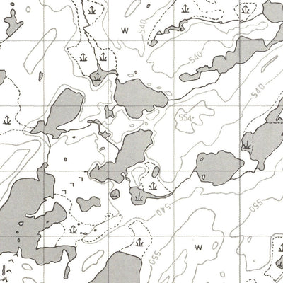 Natural Resources Canada Costigan Lake, SK (074A13 CanMatrix) digital map