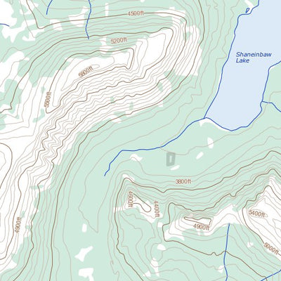 Natural Resources Canada Cracker Creek, YT (115A15 Toporama) digital map