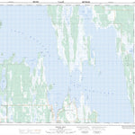 Natural Resources Canada Crane Bay, MB (062O11 CanMatrix) digital map