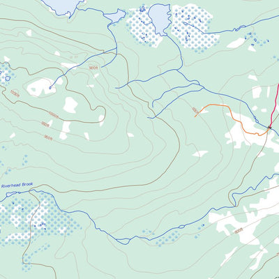 Natural Resources Canada Dead Wolf Pond, NL (002D10 Toporama) digital map