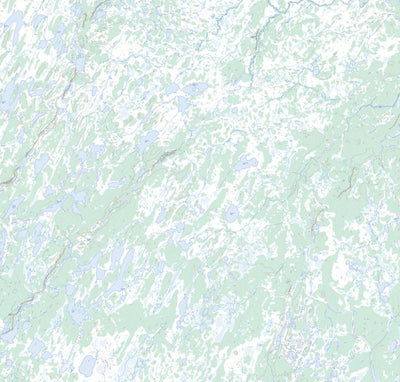Natural Resources Canada Dechief Lake, MB (064K08 Toporama) digital map
