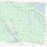 Natural Resources Canada Decker Lake, BC (093K05 CanMatrix) digital map