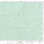 Natural Resources Canada Deep Valley Creek, AB (083K05 CanMatrix) digital map