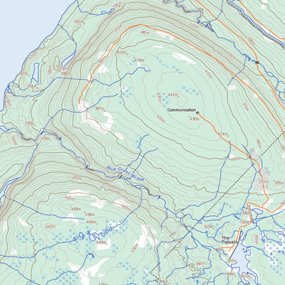 Natural Resources Canada Deer Lake, NL (012H03 Toporama) digital map