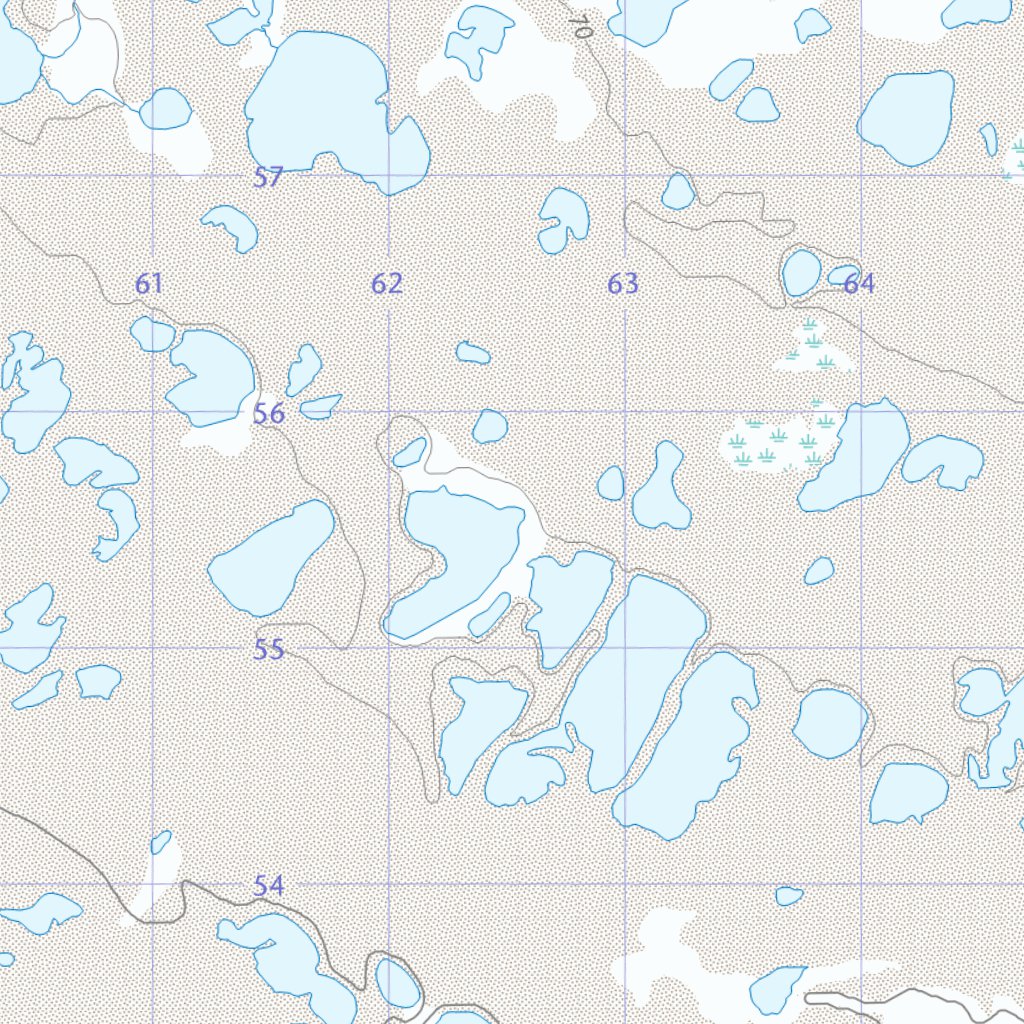 Digger Map Generator Algorithm Digger Lake (035E13 CanTopo) Map by Natural Resources Canada | Avenza Maps