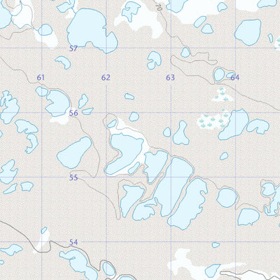 Natural Resources Canada Digger Lake (035E13 CanTopo) digital map
