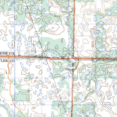 Natural Resources Canada Donalda, AB (083A10 CanMatrix) digital map