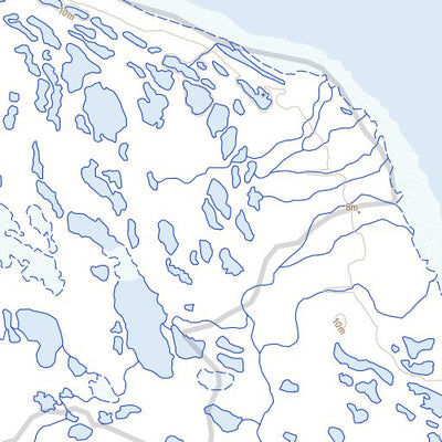 Natural Resources Canada Duke Of York Bay (046F06 Toporama) digital map
