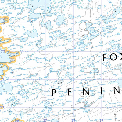Natural Resources Canada Enukso Point (036D09 CanTopo) digital map