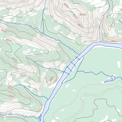 Natural Resources Canada Esau Hill (116H10 Toporama) digital map