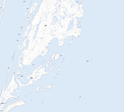 Natural Resources Canada Fairweather Sound, NU (034D02 Toporama) digital map