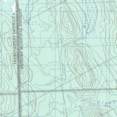 Natural Resources Canada Fallentimber Creek, AB (082O10 CanMatrix) digital map