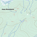 Natural Resources Canada Fango Lake, YT (105O12 Toporama) digital map