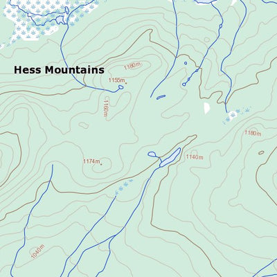 Natural Resources Canada Fango Lake, YT (105O12 Toporama) digital map
