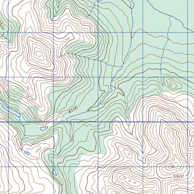 Natural Resources Canada Faro, YT (105K03 CanMatrix) digital map