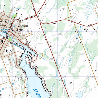 Natural Resources Canada Fenelon Falls (031D10 CanTopo) digital map