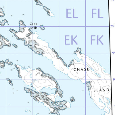 Natural Resources Canada Field Island (025O03 CanTopo) digital map