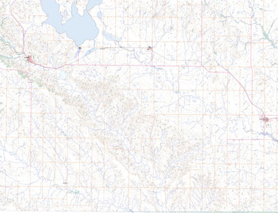 Natural Resources Canada Fife Lake, SK (072H04 Toporama) digital map