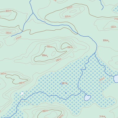 Natural Resources Canada Fir Island, SK (074P03 Toporama) digital map