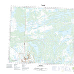 Natural Resources Canada Flin Flon, MB (063K13 CanTopo) digital map