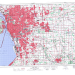 Natural Resources Canada Fort Erie, ON (030L15 CanMatrix) digital map
