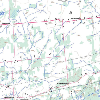 Natural Resources Canada Gananoque, ON (031C08 Toporama) digital map