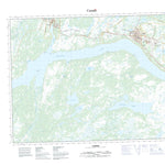 Natural Resources Canada Gander, NL (002D15 CanTopo) digital map