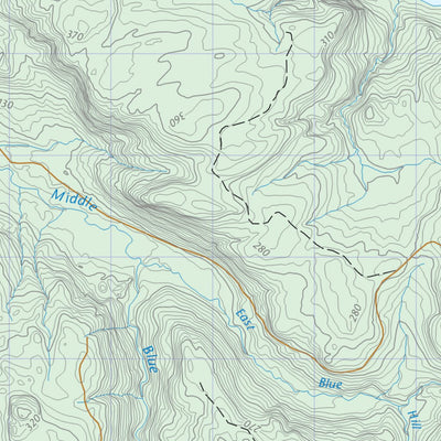 Natural Resources Canada Georges Lake, NL (012B16 CanTopo) digital map