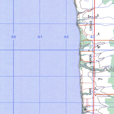 Natural Resources Canada Goderich, ON (040P12 CanMatrix) digital map