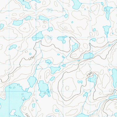Natural Resources Canada Goodspeed Lake, NT (075N04 CanMatrix) digital map