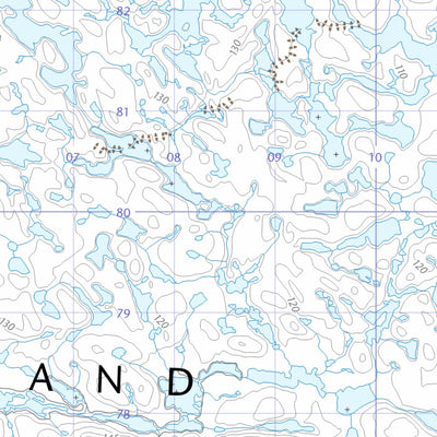Natural Resources Canada Granite Lake (026M06 CanTopo) digital map