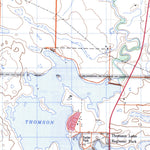 Natural Resources Canada Gravelbourg, SK (072G15 CanMatrix) digital map