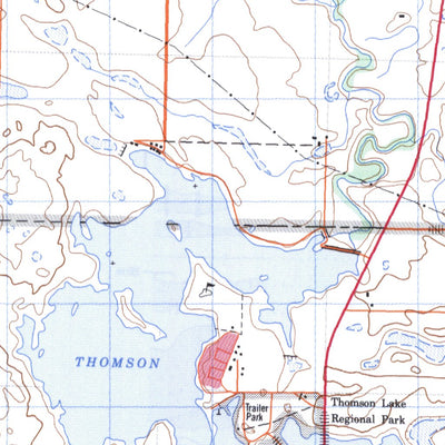Natural Resources Canada Gravelbourg, SK (072G15 CanMatrix) digital map