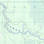 Natural Resources Canada Green Lake, SK (073J05 CanMatrix) digital map