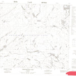 Natural Resources Canada Greenmantle Lake, ON (052P03 CanMatrix) digital map