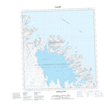 Natural Resources Canada Grinnell Glacier (025J10 CanTopo) digital map