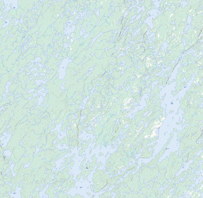 Natural Resources Canada Hara Lake, MB (064M01 Toporama) digital map